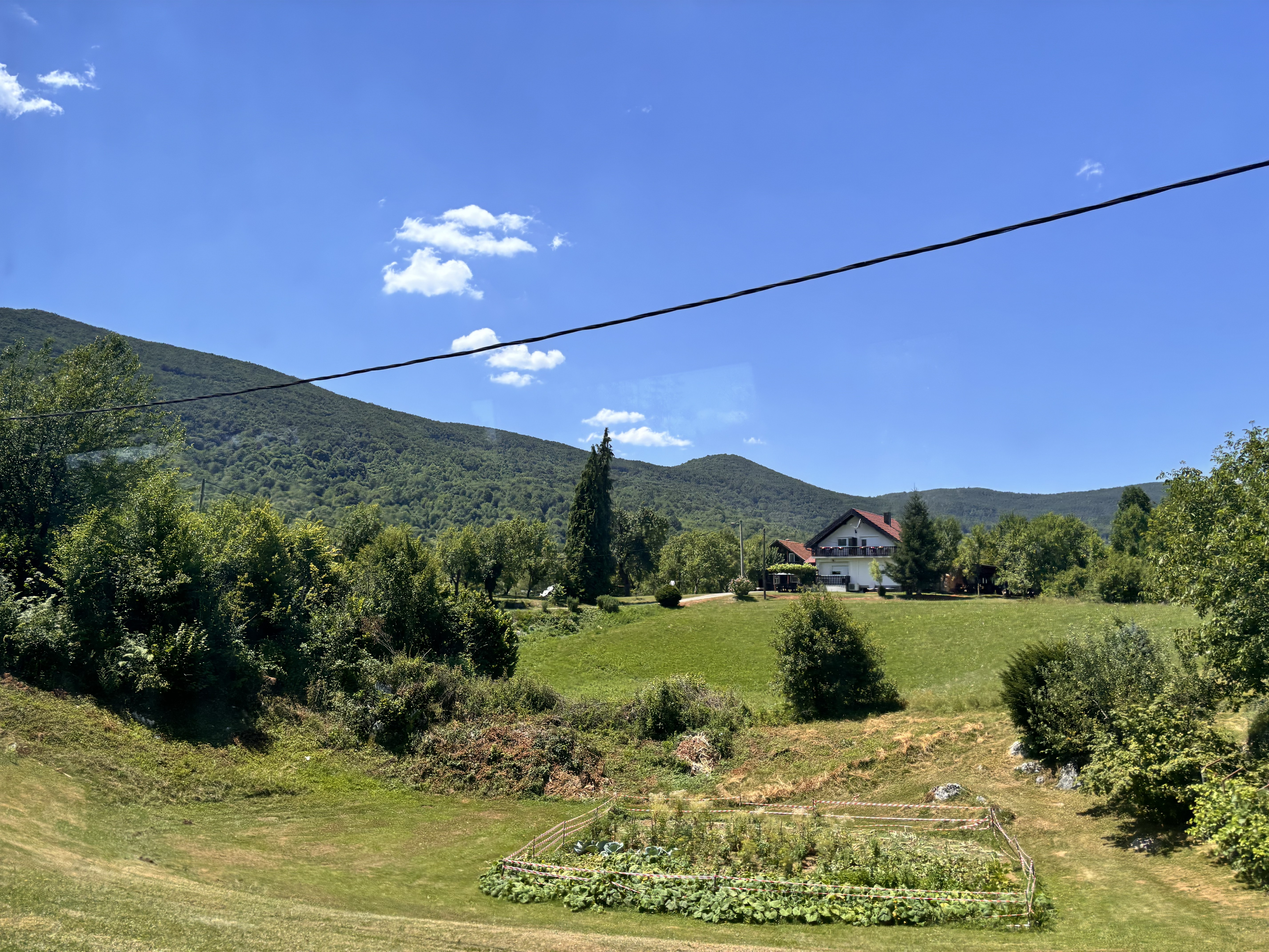 Croatian countryside scenery